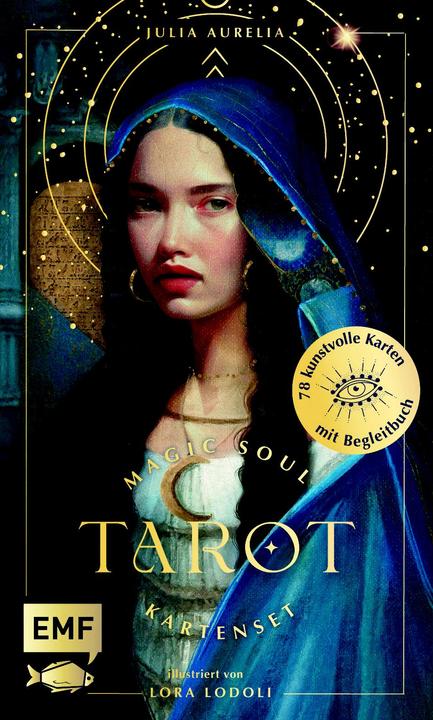 Actual product image Tarot-Kartenset Magic Soul (German, Julia Aurelia, Lora Lodoli, 2023)