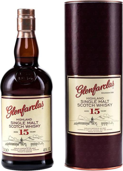 Glenfarclas 15 Years (Single Malt, Scotch Whisky, 1 x 70 cl)