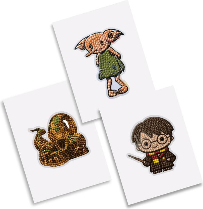 Actual product image Craft Buddy Harry Potter Crystal Art Sticker Pack