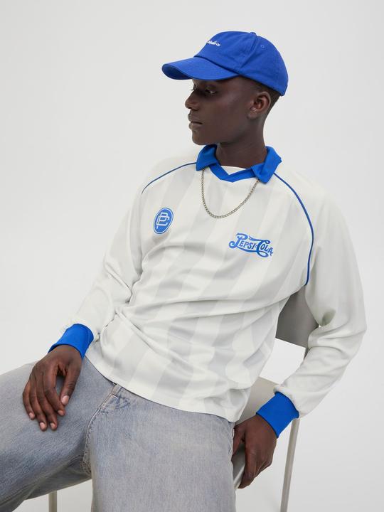 Actual product image Jack & Jones Jjpepsi Football Ls Polo (L)