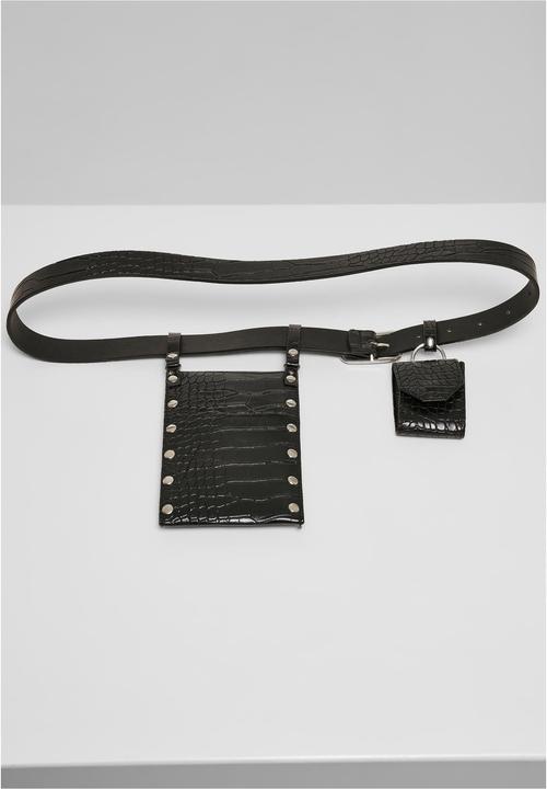 Produktbild Urban Classics Croco Synthetic Leather Belt With Pouch (L)