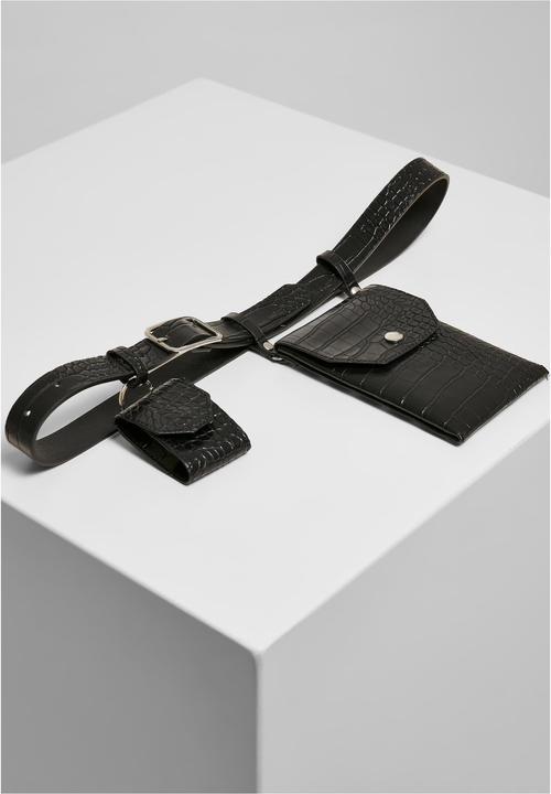 Produktbild Urban Classics Croco Synthetic Leather Belt With Pouch (L)