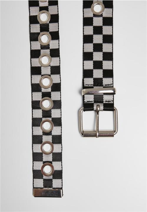 Actual product image Urban Classics Checker Belt With Eyelets - 17132 (S, M)