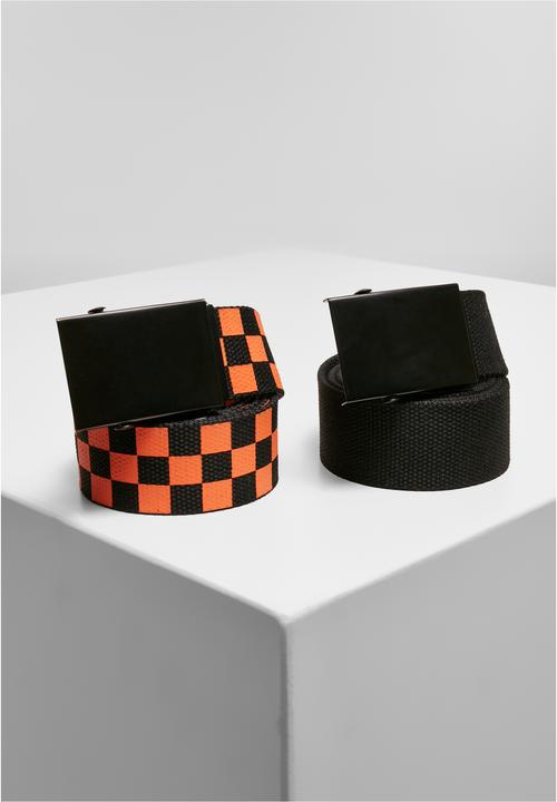 Black/Orange