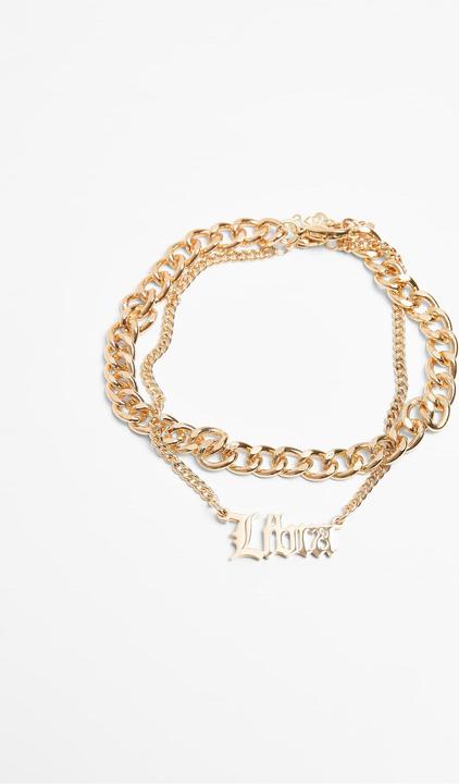 Produktbild Urban Classics Zodiac Golden Anklet (80% Eisen, 20% rostfreier Stahl)