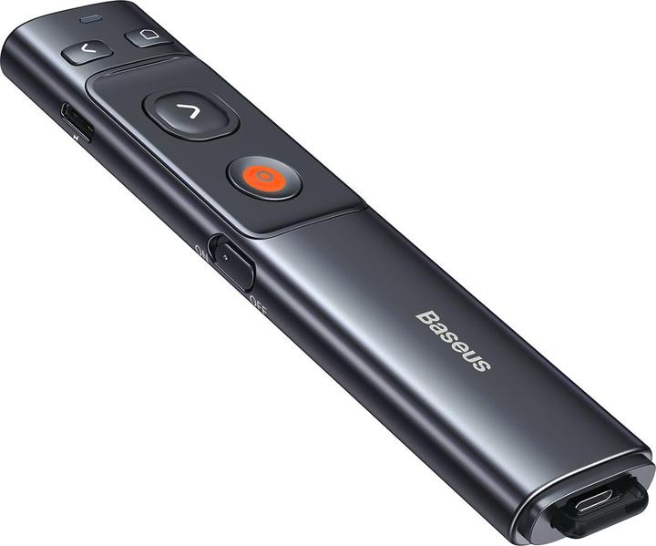 Produktbild Baseus Orange Dot Wireless Presenter (Green Laser)(Charging) Grey
