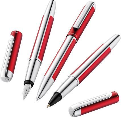 Produktbild Pelikan Roller PURA R40 Bordeaux Geschenkbox (Silber, Bordeaux, 1 x)