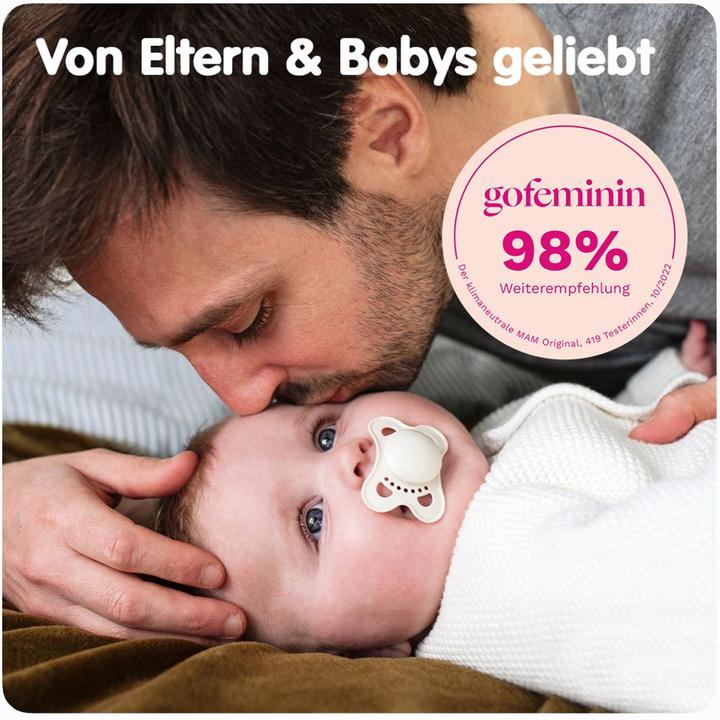 Produktbild MAM I love Daddy (2 x, bis 6 Monate)