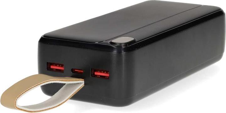 Produktbild Nedis powerbank | 30000 mAh | 1.5 / 1.67 / 2.0 / 2.22 / 3.0 A | Anzahl der Ausgänge: 3 | Ausgangsans (30000 mAh, 20 W, 111 Wh)