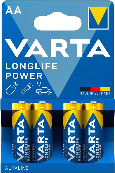 Produktbild Varta Longlife Power (4 Stk., AA, 2960 mAh)