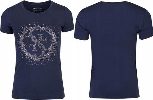 Immagine prodotto Guess Maglietta da donna Ss Cn 4G Logo Tee Blu Navy Xs (XS)