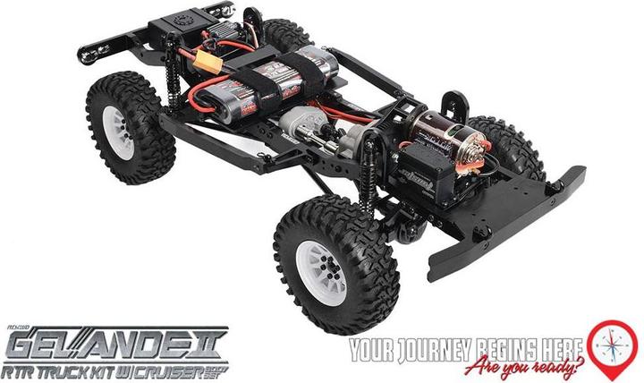 Image du produit Rc4Wd Scale Crawler Terrain II Cruiser RTR, 1:10 (RTR Prêt à fonctionner)