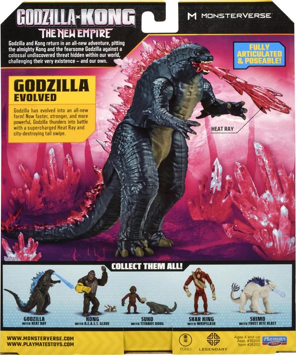 Produktbild Playmates MonsterVerse - Godzilla Evolved, 15 cm (271-35202)