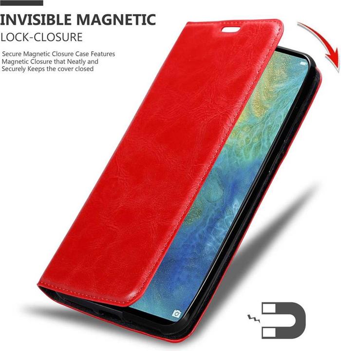 Immagine prodotto Cadorabo Copertina magnetica invisibile del libro (Mate 20 X)