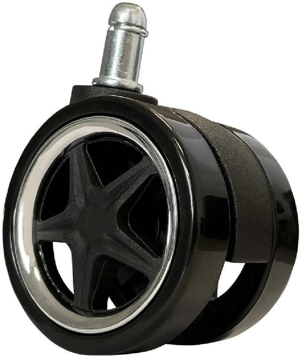 Actual product image LC-Power Castors LC-CASTERS-DRIFT Set of 5 Chrome