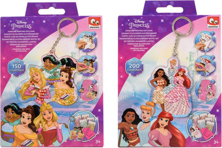 Produktbild Canenco Disney Prinses Diamond Painting Schlüsselanhänger