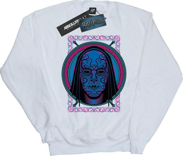 Neon Death Eater Mask Sweatshirt Jungen