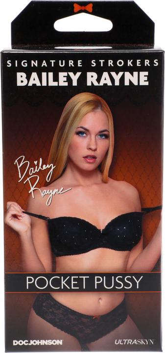 Actual product image Doc Johnson Bailey Rayne - ULTRASKYN Pocket Pussy