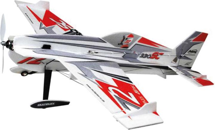 Produktbild Multiplex Extra 330 SC Indoor Edition 850 mm silver/red (Kunstflug)