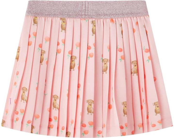 Immagine prodotto VidaXL Gonna a pieghe per bambini arancione chiaro 92,Materiale esterno: 100 (92)