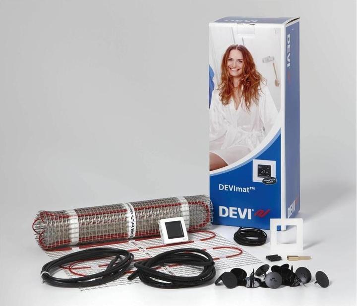 Actual product image Devi Thin-bed heating mat set 140F0821 1-525 W professional DTIF 3,5qm 50x70