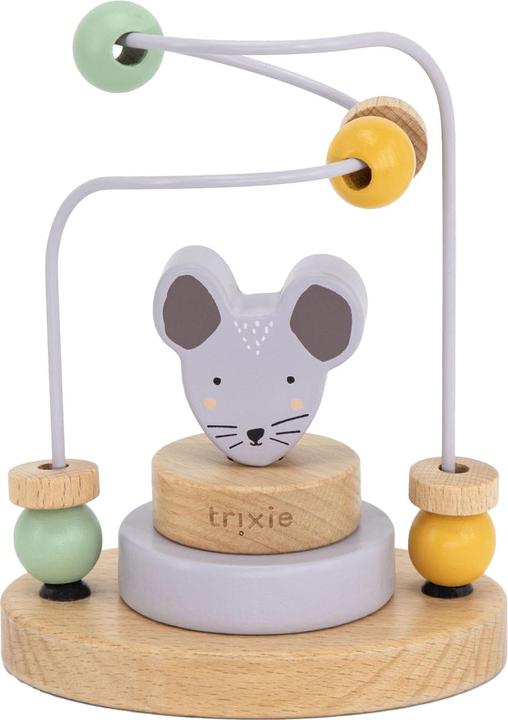 Trixie Baby Wooden motor skills loop mouse