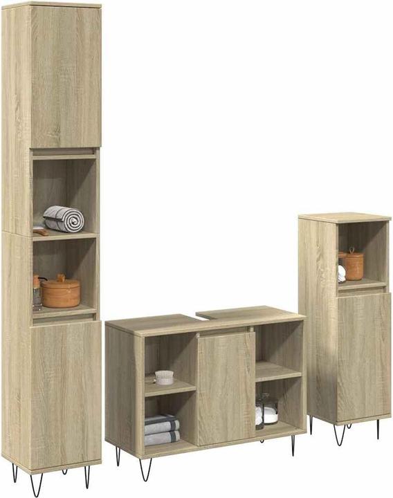 Produktbild VidaXL 3-tlg. Badmöbel-Set