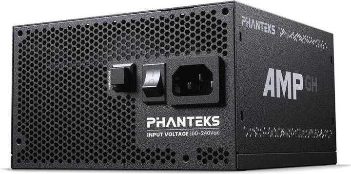 Produktbild Phanteks AMP GH 1200W 80 PLUS Platinum Netzteil, PCIe 5.1, ATX 3.1 - 1.200 Watt, schwarz (1200 W)