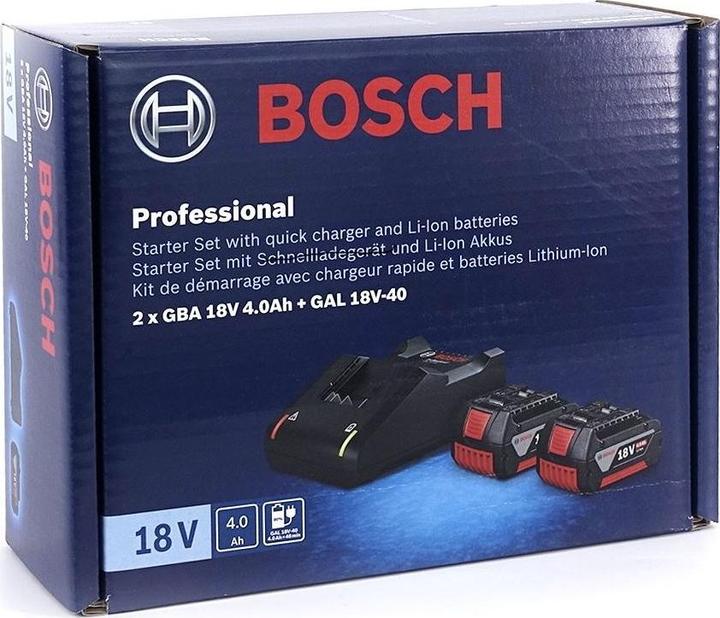 Actual product image Bosch Professional Battery + charger (18 V)
