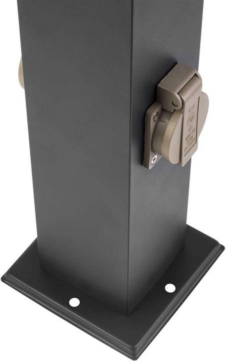 Productafbeelding Grafner Staande lamp met 2 stopcontacten (E27, IP44)