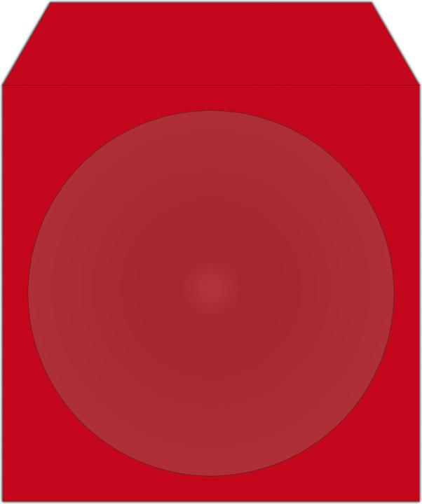 Produktbild MediaRange CD/DVD Papierhüllen farbig mit Sichtfenster