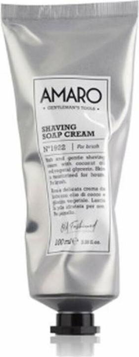 Actual product image Farmavita AMARO shaving soap cream nº1922 for brush 100 ml (100 ml, Shaving cream)