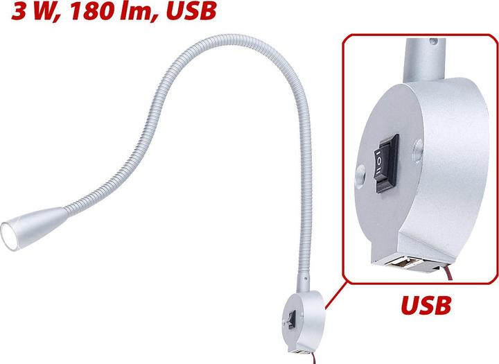 Actual product image Lunartec Bed and reading light