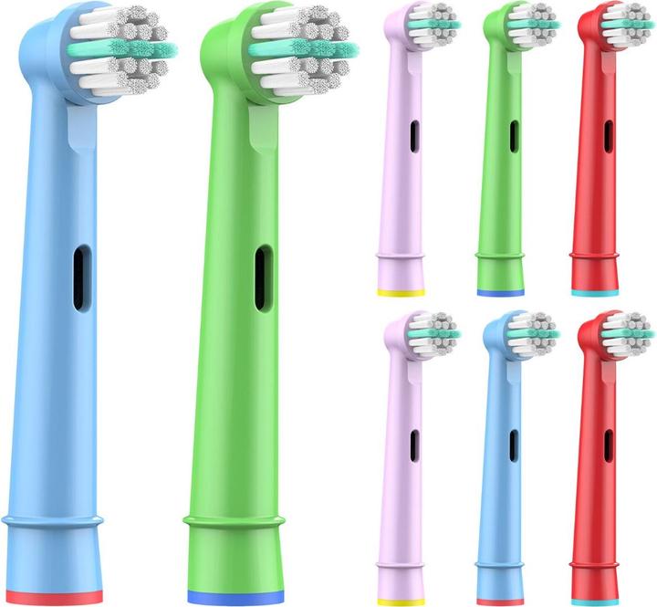 Ora-Care Ersatzbürsten für Kinder kompatibel mit Oral-B 8er Pack (8 x)
