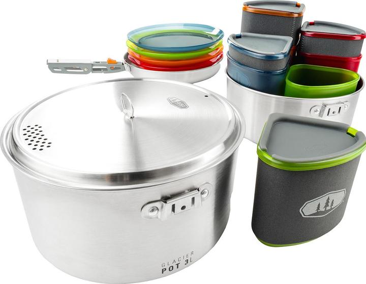 Produktbild GSI Glacier Stainless Camper Cooking Set