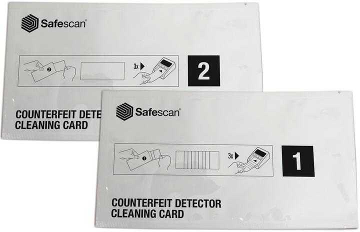 Actual product image Safescan Reinigungskarten für Geldscheinprüfer (Bill validator)