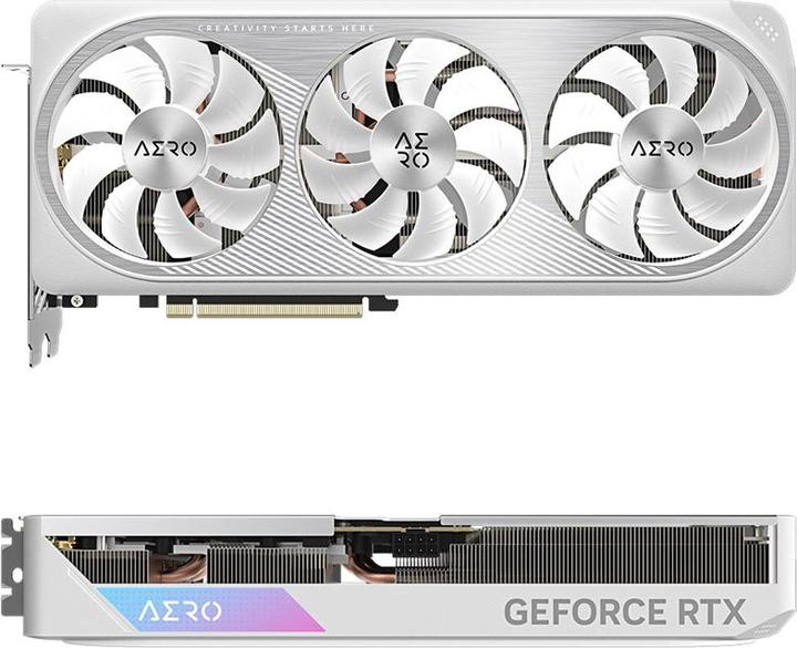 Actual product image Gigabyte VGA GBT RTX4070 12GB Aero OC V2 (12 GB)