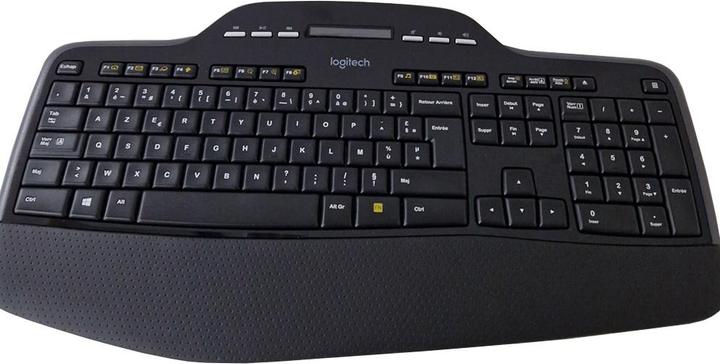 Actual product image Logitech Wireless keyboard+mouse MK710 black in retail stores (DE, Wireless)