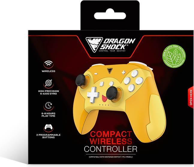 Image du produit DragonShock Contrôleur Poptop sans fil Pikachio Switch (Switch)