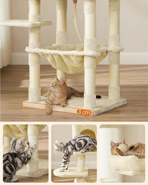 Produktbild Feandrea Kitty (143 cm, Beige)