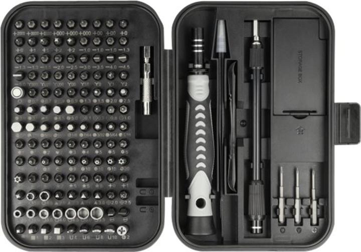 Immagine prodotto Delock Set di attrezzi cacciavite 130 pezzi (Fattucchiera, 5 bordi (Pentagono), Cacciavite a croce PZ, Triplice ala, Pin-torx)