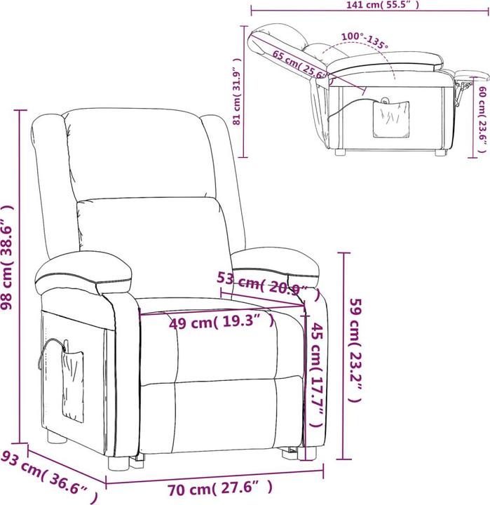 Actual product image VidaXL Tekha