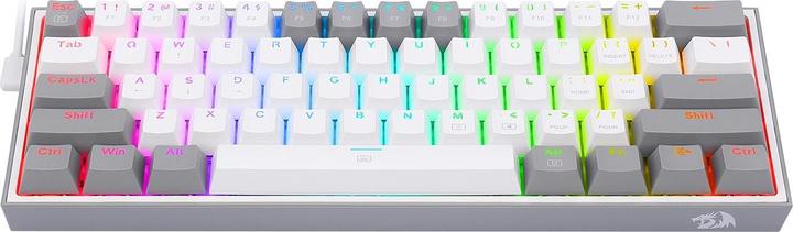Image du produit Redragon K617 Fizz RGB blanc/gris (US, Filaire)