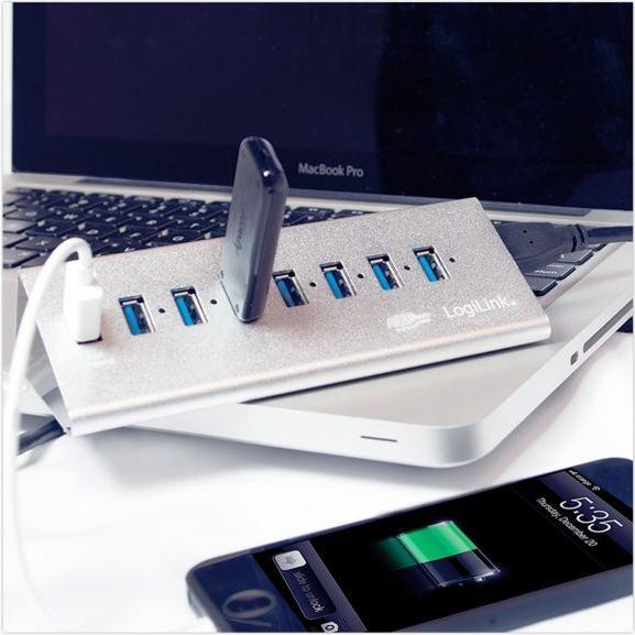 Produktbild LogiLink UA0228 (Micro USB, 7 Ports)