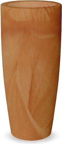 Produktbild Newgarden BAMBU 90 Pflanzkübel XXL gross doppelwandig rund, hoch ø40x90cm terrakotta 16L outdoor