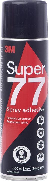 Actual product image 3M Super 77 (124 g, 500 ml)