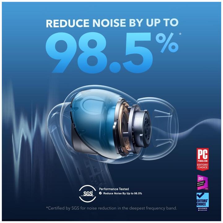 Produktbild soundcore Liberty 4 NC A3947G61 In-Ear Bluetooth Headset Light Blue (Kabellos)