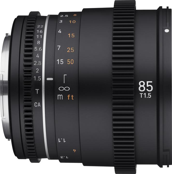 Image du produit Samyang 85mm T1.5 MK2 MFT (Micro Four Thirds, Plein format, APS-C / DX, Micro Four Thirds)