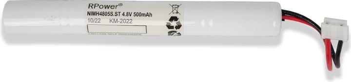 Rp-Group RP-Technik spare battery 4.8V/0.5Ah NimH NIMH4805S.ST (4.80 V, 0.50 mAh)