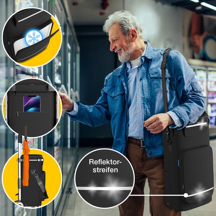 Produktbild Aktivshop Treppensteiger-Einkaufsroller Premium